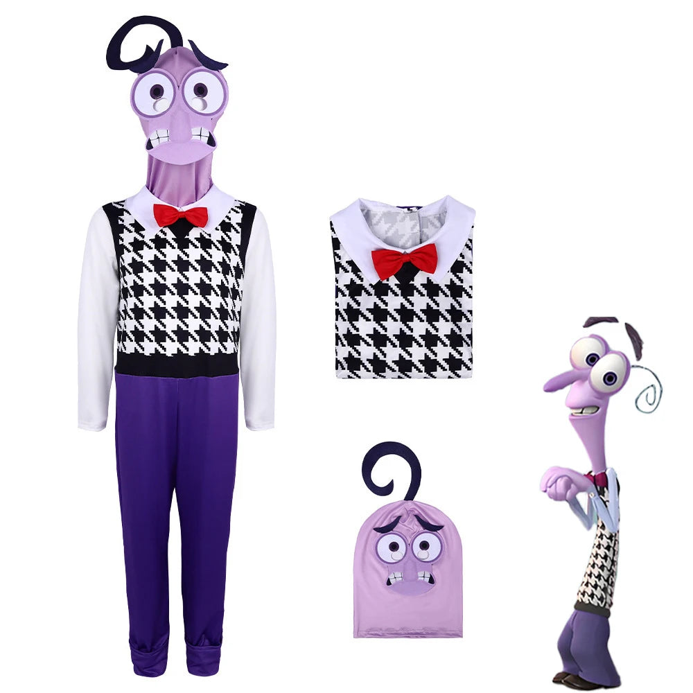 Inside Out Inspired Character Costume for Kids and Adults, Joy, Anger, Anxiety and More Options for Halloween, Cosplay and Stage Dress-Up