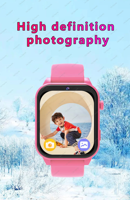 Kids Game Smartwatch HT30 with 18 Games, Camera, 1.83-Inch Screen, Step Counter, Alarm, Calculator and Flashlight in Four Color Choices