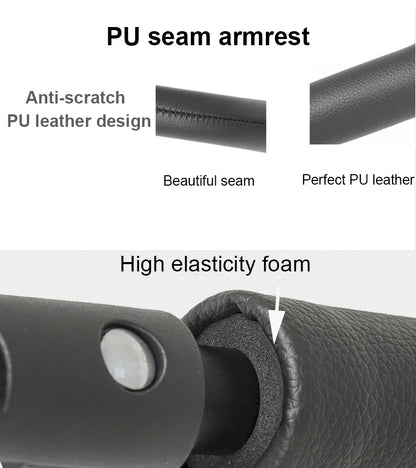 Pushchair Front Bumper Bar for YOYO, YOYO2 and YOYO3 Compatible Frames, MomTan Armrest with Zippered PU Leather, Seamed PU Leather, Rubber or EVA Options