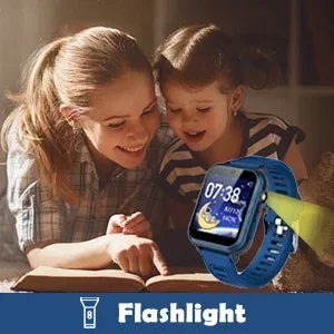 Kids Learning Smartwatch with 24 Games, Selfie Camera, 100 Learning Cards, 10 Audio Stories and Habit Alarms for Boys and Girls Ages 4–12
