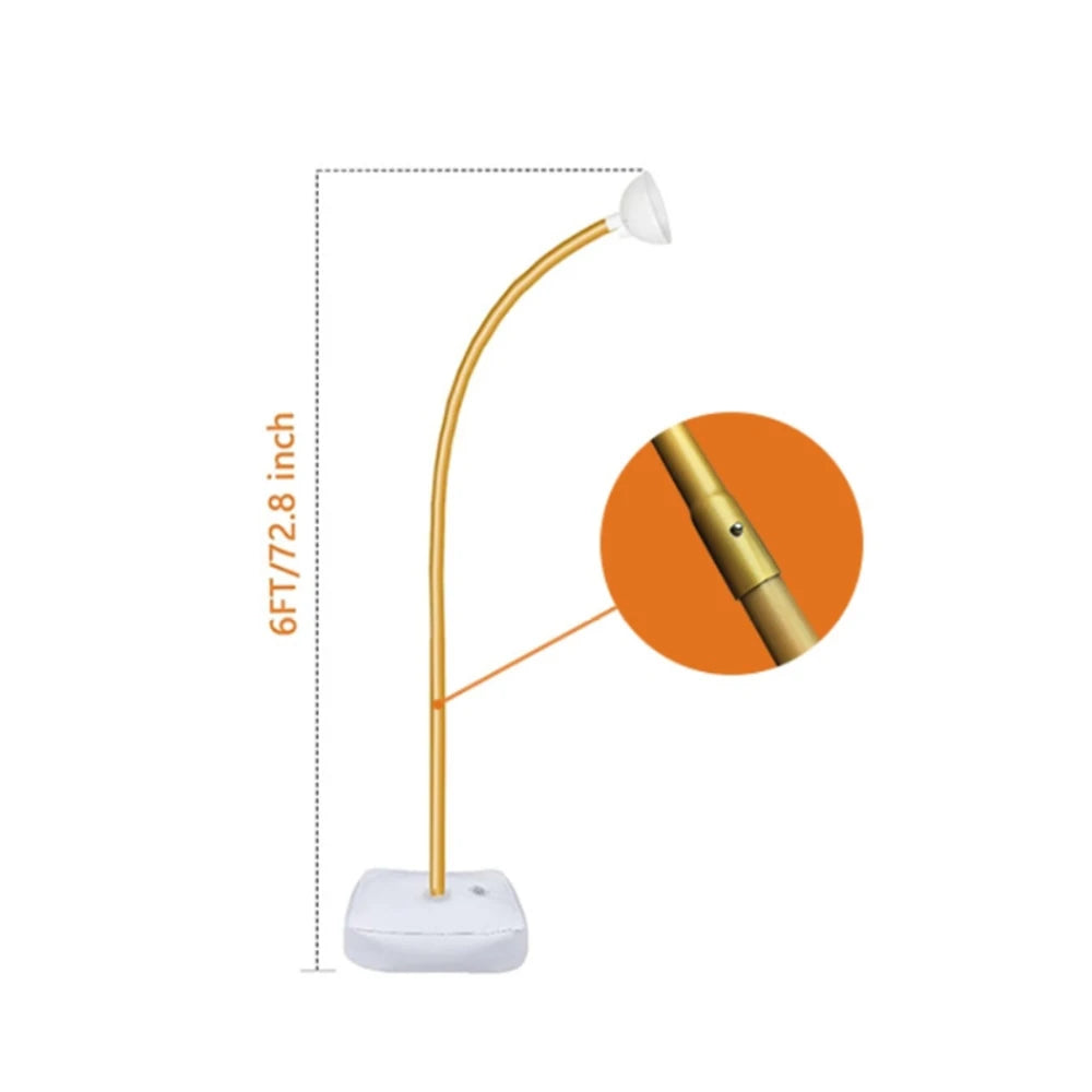 Flexible Balloon Column Stand with Base, Shapeable Balloon Display Support for Baby Showers, Birthday Parties, Weddings and Celebration Backdrops