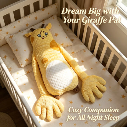 Animal-Shaped Electric Patting Pillow with Remote Control, Bubble-Textured Plush Design and Long Palm-Style Arm, Listed 68 cm Length