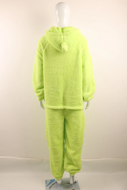 Teletubbies Hooded Onesie Costume for Kids and Adults, Soft Long-Sleeve Character Jumpsuit for Cosplay, Halloween and Family Dress-Up