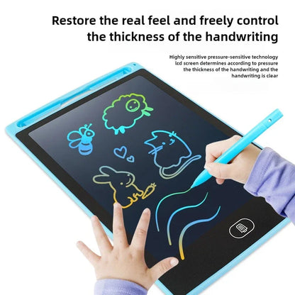 Large-Screen LCD Drawing Tablet for Kids, 16 or 20 Inch Reusable Color Writing Board with Stylus for Doodles, Letters and Math Practice