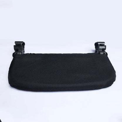 Stroller Footrest and Armrest Accessory Options, 16 cm or 21 cm Oxford Cloth Footboard with Optional Bumper Bar for Compatible Pushchair Frames