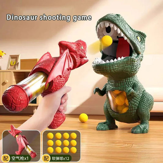Dinosaur Target Toy, T-Rex Style with Open-Mouth Design for Themed Play Displays and Party Gift Ideas, Non-Function Option Variants