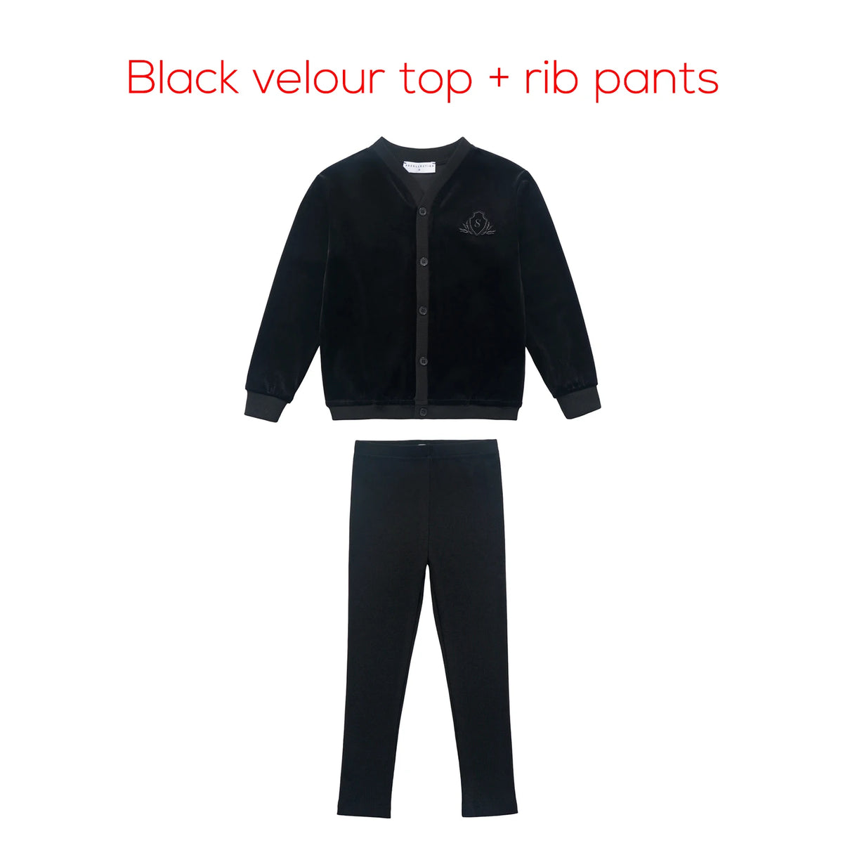 Floral Velour Kids Coordinating Outfits with Girls Dresses, Baby Romper Options, Boys Clothing Sets and Separate Modal Shirt