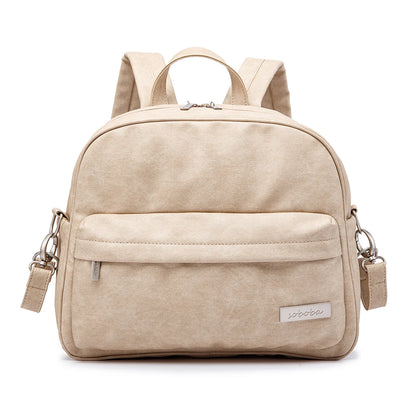 Diaper Backpack for Quick Outings, Lightweight Baby Changing Bag with Front Zip Pocket and Top Handle for Newborn Essentials