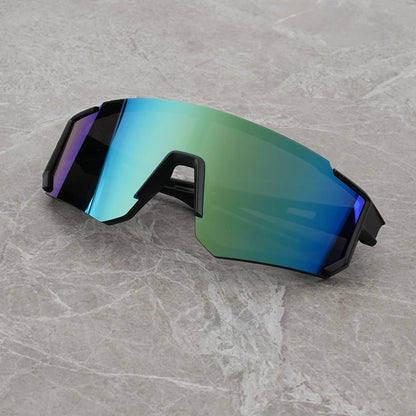Children’s Shield Sunglasses with Colorful Mirrored-Look Lens and Sporty Wraparound Styling, Kids Fashion Shades for Summer Outings and Travel