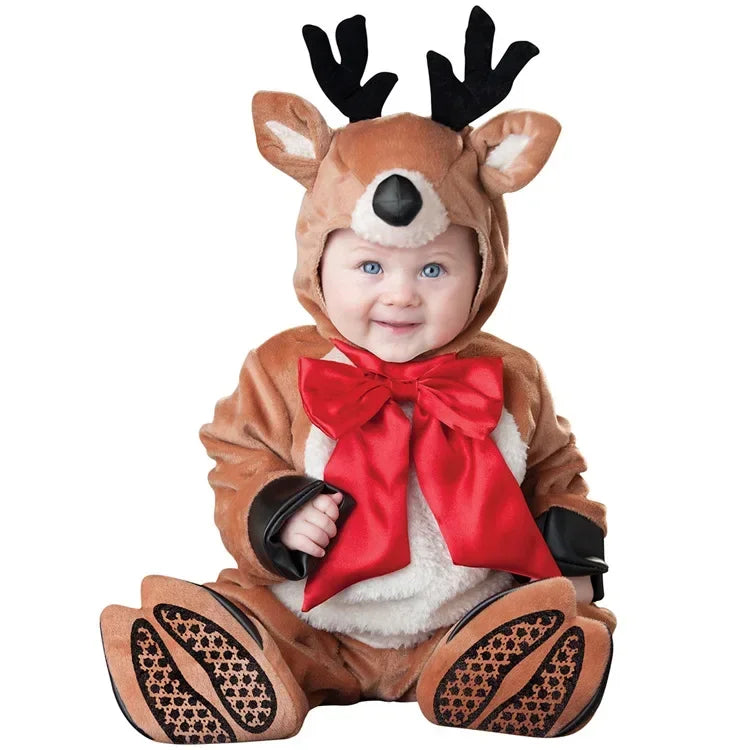 Infant Animal Dress Up Rompers with Hooded Lion, Owl and More Character Styles, Baby and Toddler Costume Outfits for Halloween and Holiday Photos