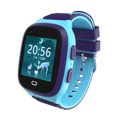4G Kids GPS Smartwatch, LT31 Video Call Camera Watch with Nano SIM Support, SOS Contacts, 1.4-Inch Touchscreen and Setracker2 App for Family Check-Ins