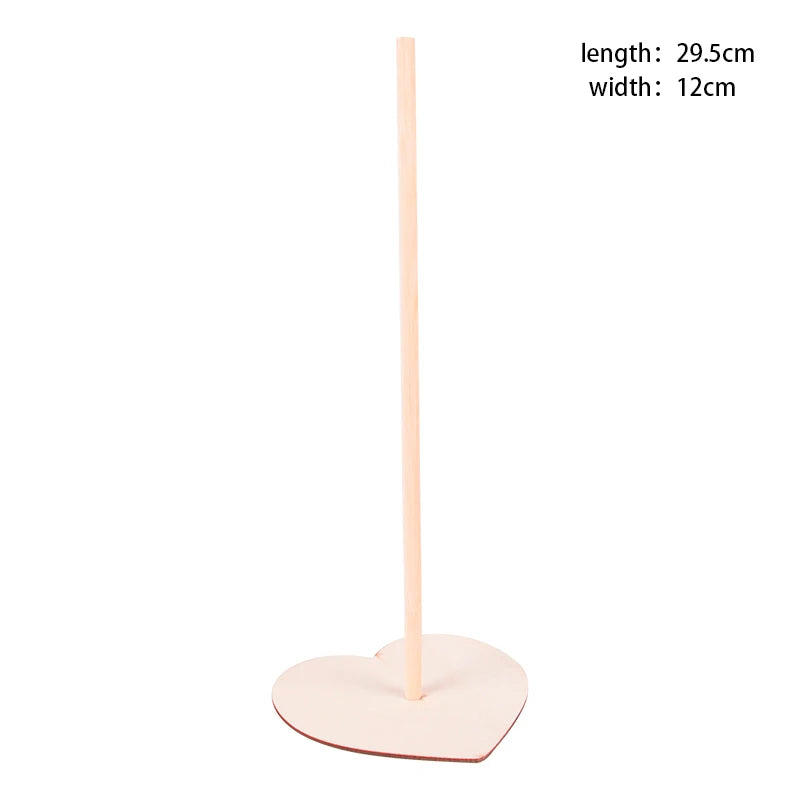 Donut Display Stand for Baby Shower Dessert Tables, Wooden Doughnut Holder for Wedding Receptions and Birthday Party Decorations