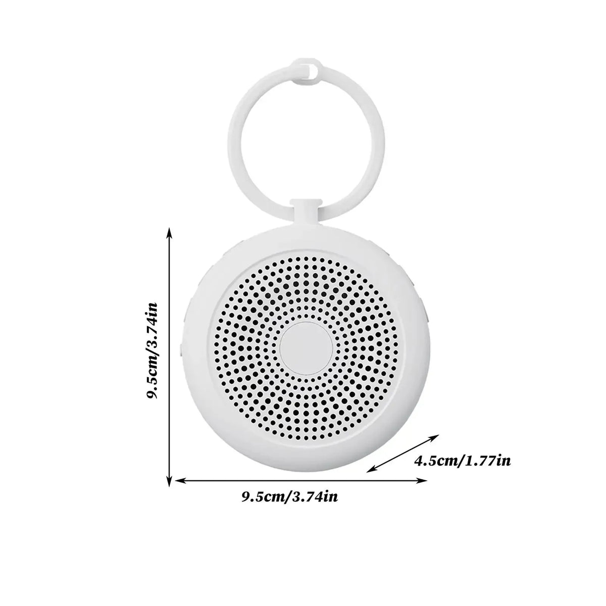 29-Sound Baby White Noise Machine with 3/6/9-Hour Timer, Compact Portable Sleep Soother for Nursery, Bedroom and Travel Relaxation
