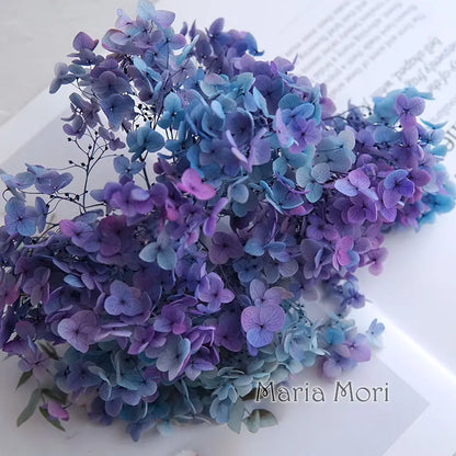 Preserved Hydrangea Flowers for DIY Crafts, Anna Floral Material in 5g, 10g or 20g Options for Resin Projects, Handmade Gifts and Home Decor
