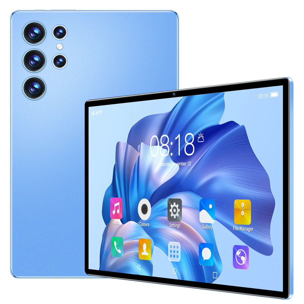 Android Tablet 10.1 Inch with Octa-Core Processor, 4GB RAM, 64GB Storage, 4G Dual SIM, WiFi, Bluetooth and 6000mAh Battery for Everyday Use