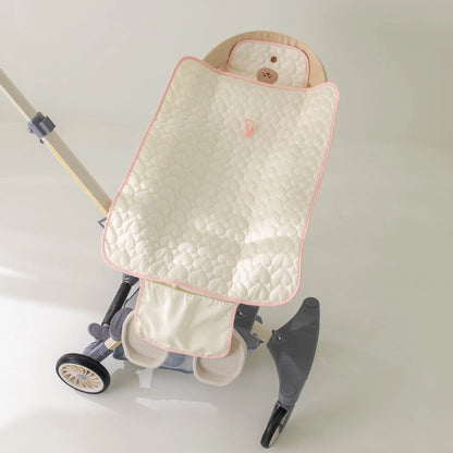 Diaper Changing Pad with Storage Pocket, PANGDUBE Foldable Waterproof Baby Changing Mat for Travel and Everyday Diaper Care in Animal Designs