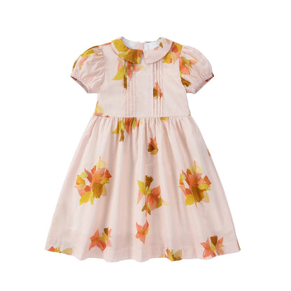 Floral and Ivory Kids Occasion Outfits, Cotton Girls Dress and Set Options with Lyocell Knitwear and Boys Blazer Styles for Sibling Photos