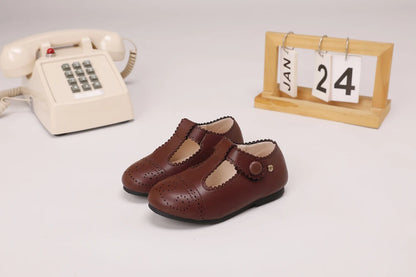 Toddler Dress Shoes for Boys and Girls, AS Classic Oxford, Loafer, Mary Jane and T-Bar Flats for Weddings, Parties and Family Photos