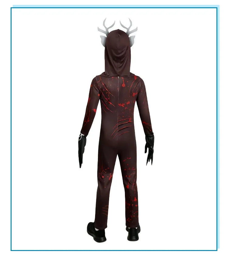 Deer and Owl Cosplay Costume for Kids and Adults, 99 Nights in the Forest Character Outfit for Halloween Parties and Themed Dress-Up