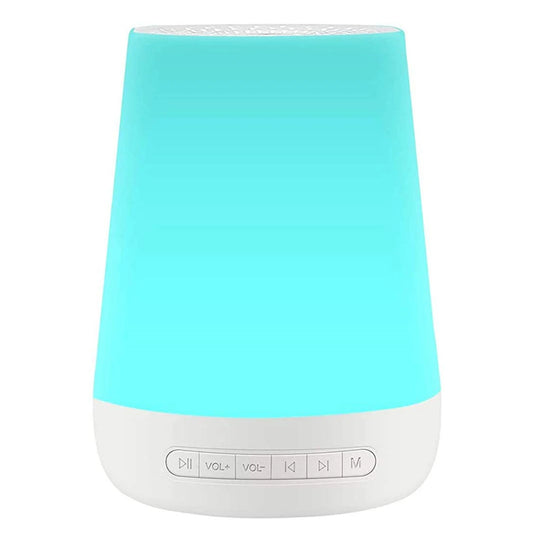 Nursery Sound Machine with Night Light, 28-Sound Rechargeable White Noise Device with Adjustable Brightness, 30/60/90-Minute Timer and USB-C Charging