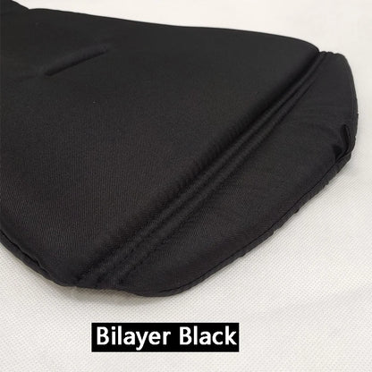 Stroller Canopy Fabric and Seat Cushion Set by COLU KID for Babyzen YOYO and YOYO2, Removable Washable Peach Skin Cloth in Five Color Options