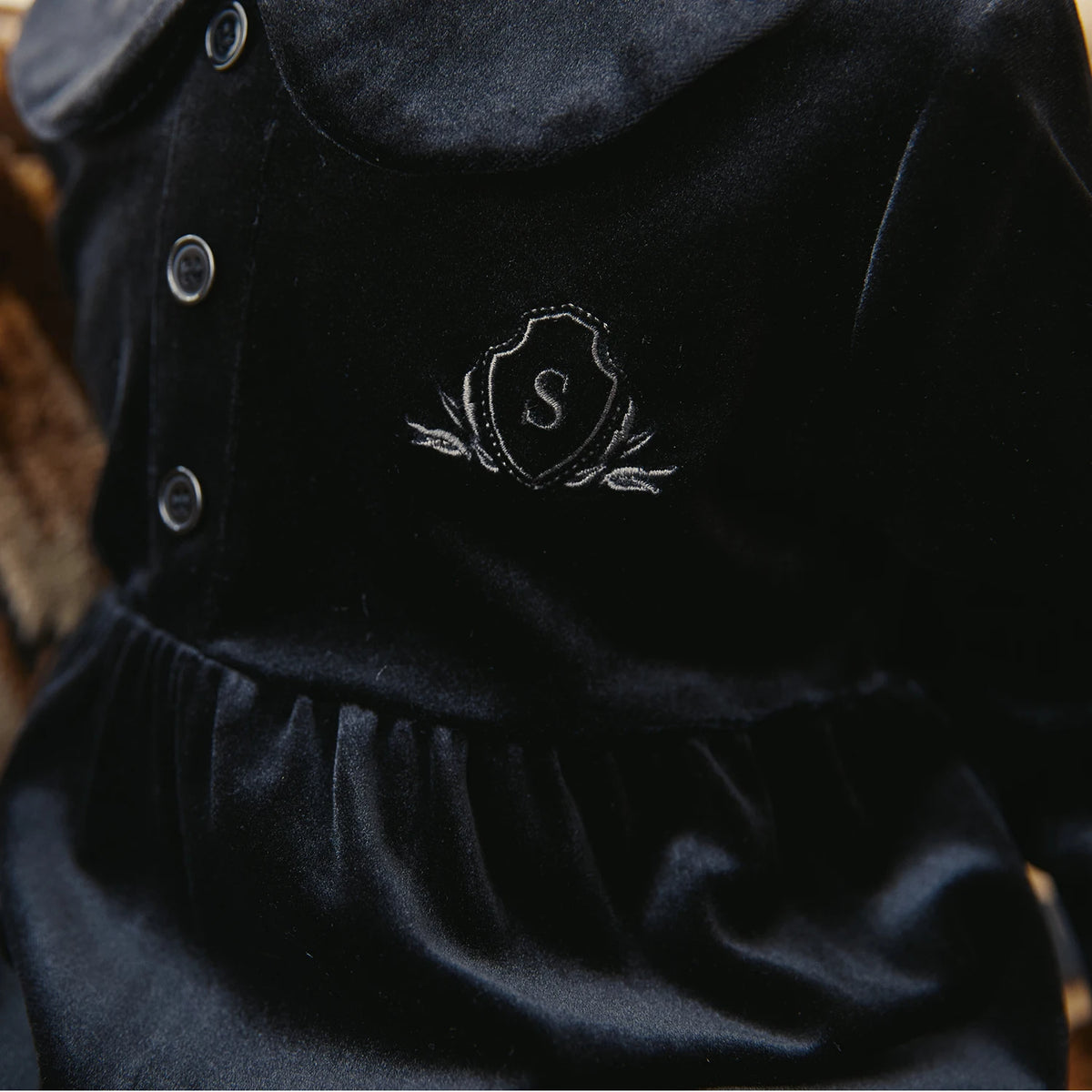 Floral Velour Kids Coordinating Outfits with Girls Dresses, Baby Romper Options, Boys Clothing Sets and Separate Modal Shirt