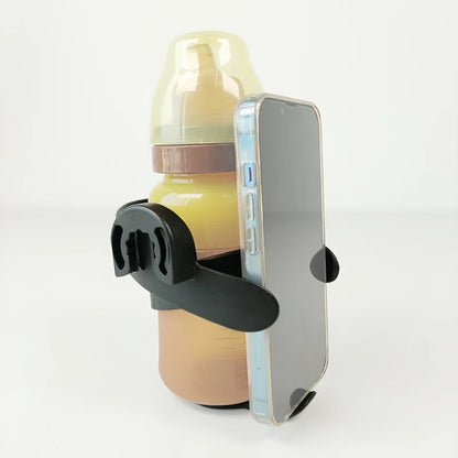 Stroller Cup Holder for Selected Cybex Models with Listed Phone Slot, Black Drink Accessory for Priam, Mios, Balios S, Eezy and Gazelle S
