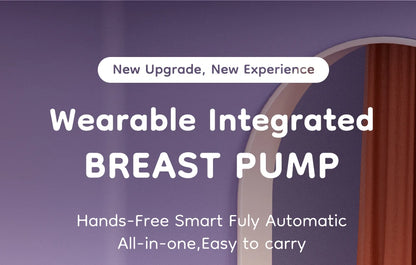 Double Wearable Breast Pump Set EB50 with 4 Modes and 36 Levels, Rechargeable Hands-Free Electric Pumps, Storage Case and 19mm/24mm Fit Accessories