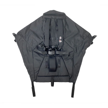 Stroller Canopy Cover and Padded Seat Set Compatible with Babyzen YOYO and YOYO2, 600D Replacement Fabric with Rear Zipper Pocket and Color Options