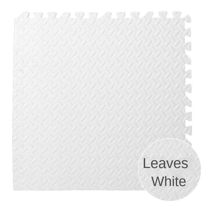 Baby Puzzle Play Mat with 30 cm Interlocking Foam Tiles, 1 cm Thick Textured Floor Padding in 8 or 16 Pieces for Supervised Indoor Play