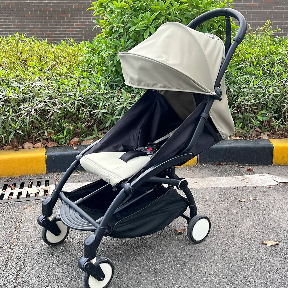Stroller Canopy and Seat Cushion Kit with Mesh, Replacement Fabric Set Compatible with YOYO and YOYO+ for Everyday Outings, Multiple Colors