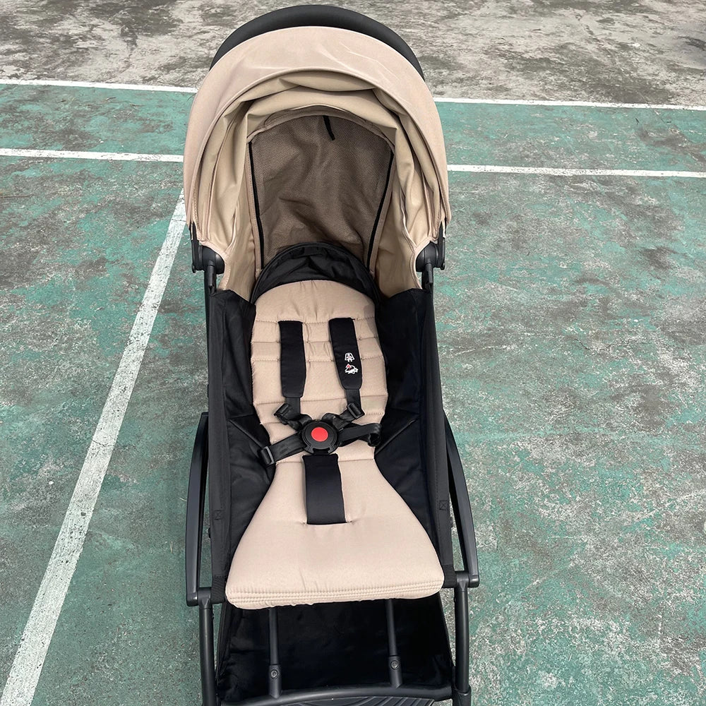 Stroller Canopy and Seat Cushion Kit with Mesh, Replacement Fabric Set Compatible with YOYO and YOYO+ for Everyday Outings, Multiple Colors