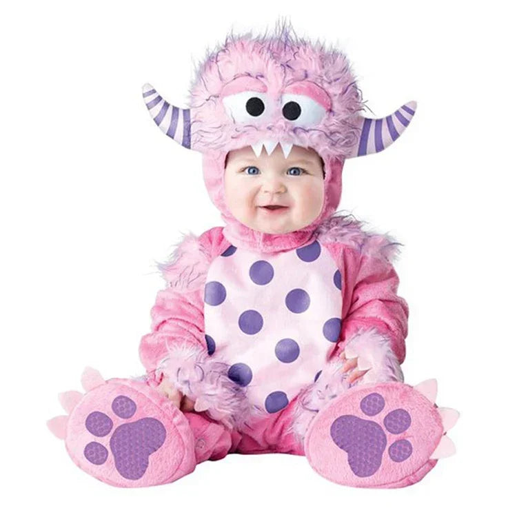 Infant Animal Dress Up Rompers with Hooded Lion, Owl and More Character Styles, Baby and Toddler Costume Outfits for Halloween and Holiday Photos