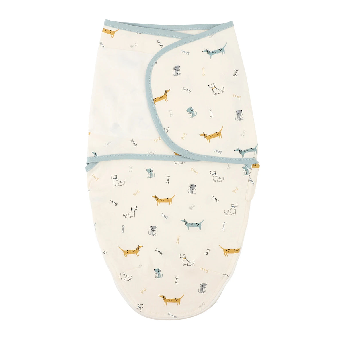Envelope Baby Swaddle Wrap with Cap, INSULAR Adjustable Cotton Newborn Set in S and M with Animal, Leaf, Rainbow and Star Pattern Options