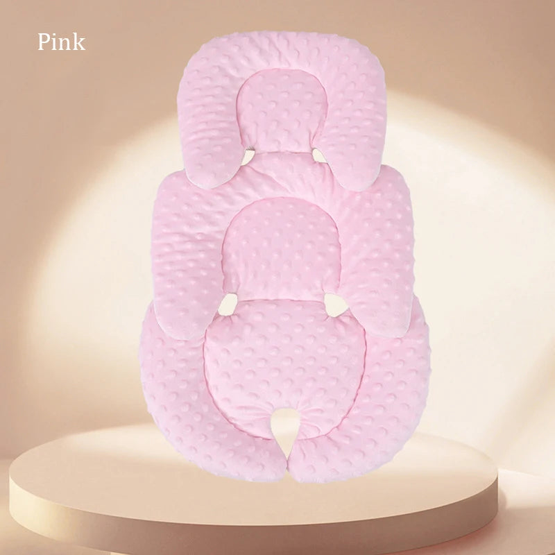 Stroller Seat Pad in Polyester-Cotton, Padded Baby Cushion with Double-Sided Options, 60 x 36 cm Liner for Compatible Strollers