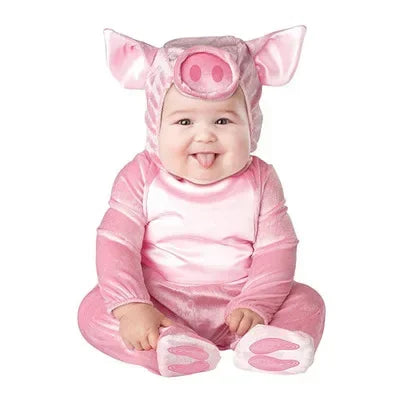 Infant Animal Dress Up Rompers with Hooded Lion, Owl and More Character Styles, Baby and Toddler Costume Outfits for Halloween and Holiday Photos