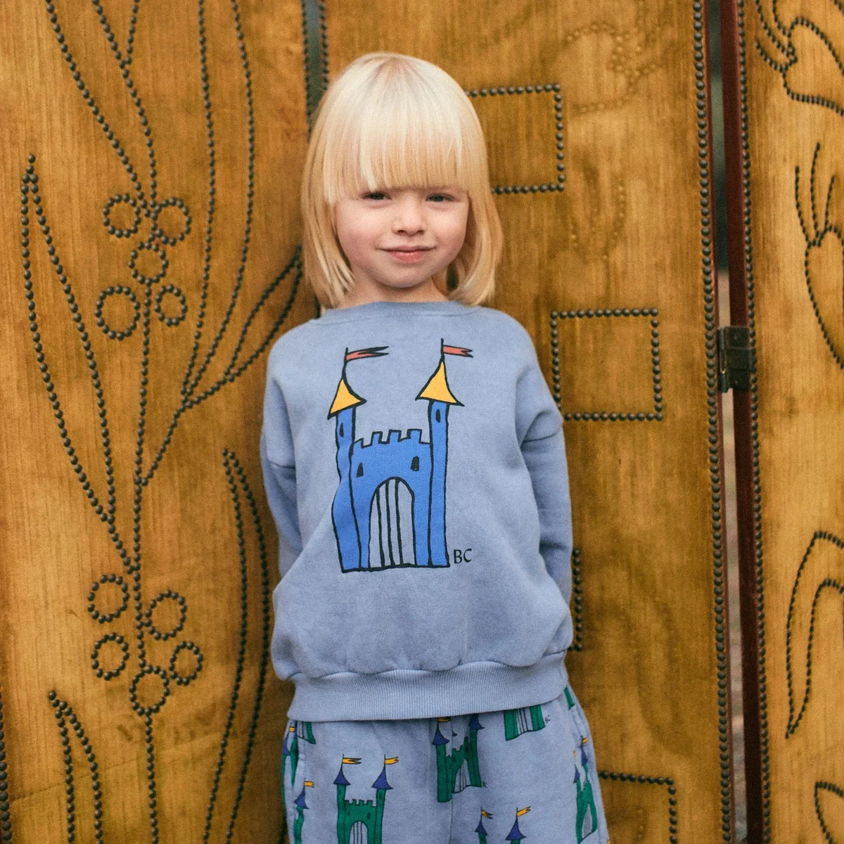 Cartoon Crewneck Sweatshirt for Kids with Long Sleeves, Animal Flower and Letter Print Pullover Options for Toddler Boys and Girls, Sizes 18-24M to 10-11Y