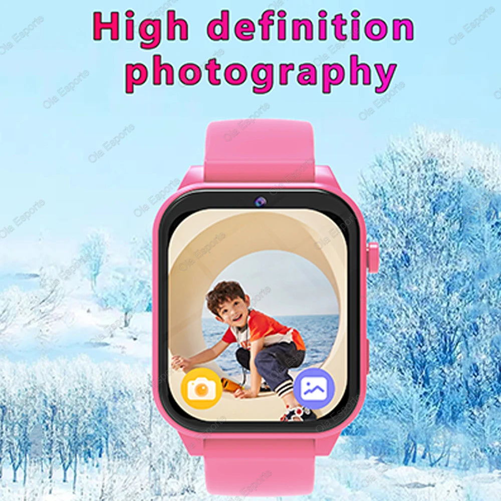 Kids Game Smartwatch HT30 with 18 Games, Camera, 1.83-Inch Screen, Step Counter, Alarm, Calculator and Flashlight in Four Color Choices