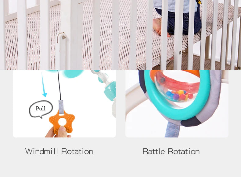 Adjustable Baby Activity Arch with Clamp-On Animal Toys, Colorful Stroller Play Bar for Supervised Sensory Exploration and Baby Shower Gifts