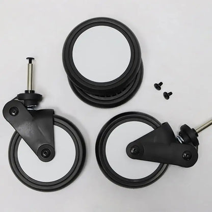 YOYO and YOYA Stroller Replacement Wheels, Rubber Front and Rear Wheel Options for Model-Matched Babyzen Pushchair Repair and Everyday Maintenance