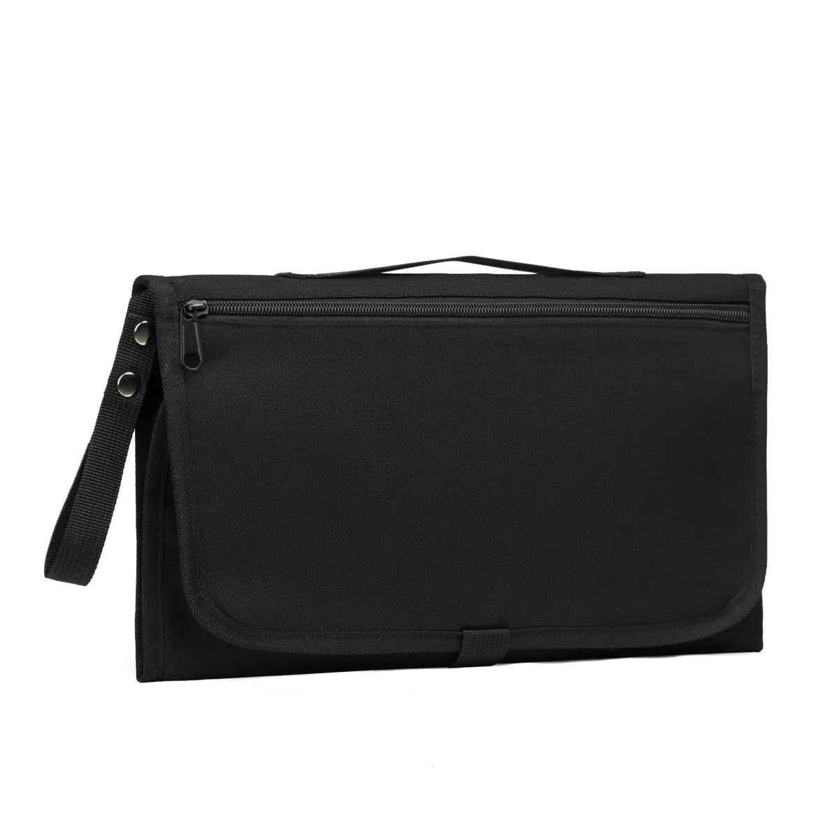 Diaper Changing Clutch with Foldout Baby Mat and Storage Pockets, 3-in-1 Portable Waterproof Changing Pad for Everyday Outings