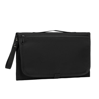 Diaper Changing Clutch with Foldout Baby Mat and Storage Pockets, 3-in-1 Portable Waterproof Changing Pad for Everyday Outings