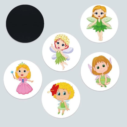 Potty Training Target Stickers with Temperature-Sensitive Color Reveal, Reusable Toilet Decals in Animal, Marine, Insect and Fairy Theme Options
