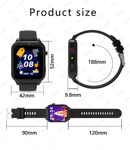Kids Game Smartwatch HT30 with 18 Games, Camera, 1.83-Inch Screen, Step Counter, Alarm, Calculator and Flashlight in Four Color Choices