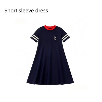 Kids Sailor Outfits in Cotton Jersey, Nautical Dresses, Polo Shirts and Shorts Sets for Boys, Girls and Babies, Summer Sibling Photo Styles