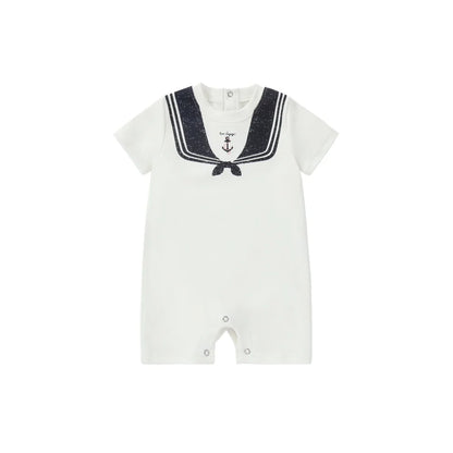Kids Sailor Outfits in Cotton Jersey, Nautical Dresses, Polo Shirts and Shorts Sets for Boys, Girls and Babies, Summer Sibling Photo Styles