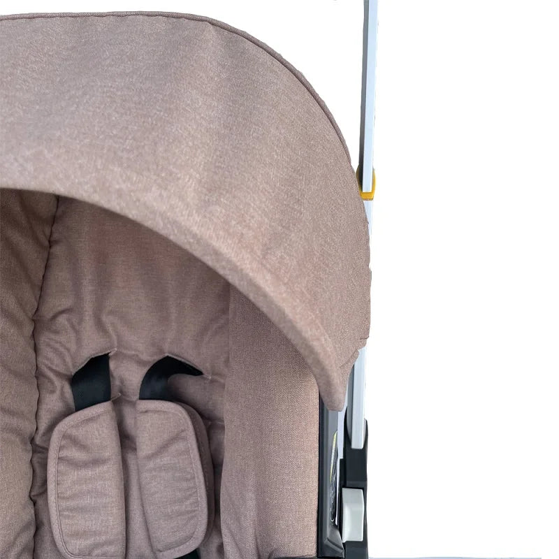 Stroller Fabric Refresh Kit by COLU KID with Seat Cushion Cover and Sunshade, Color Options for Doona and FooFoo Designs, Check Model Fit
