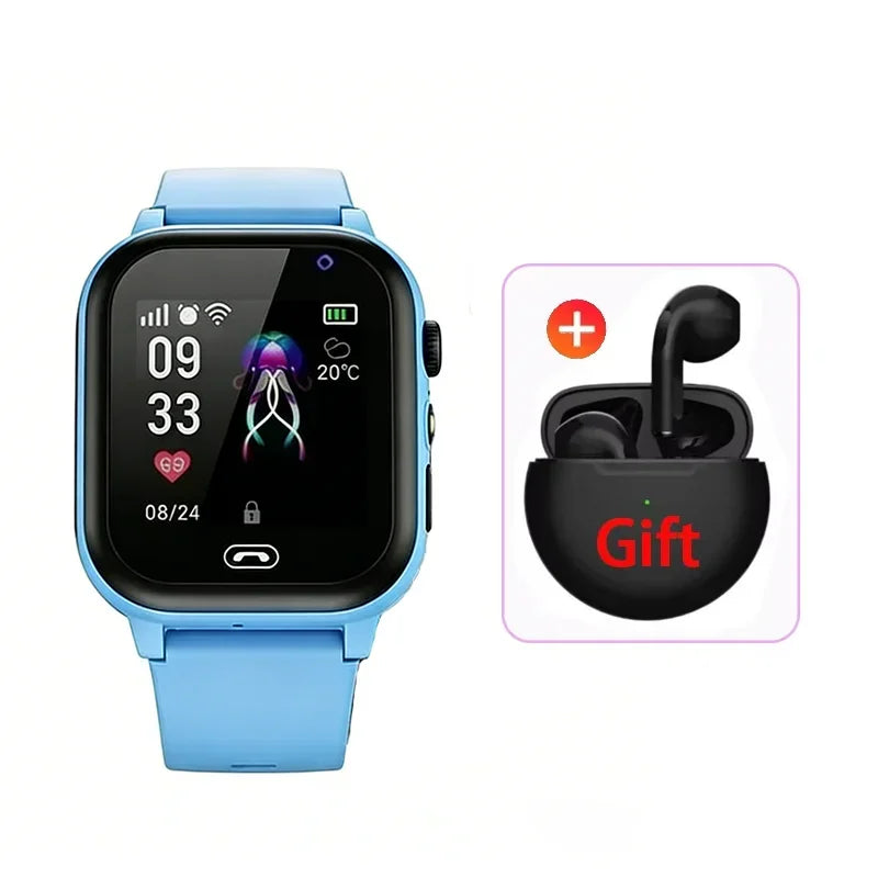 Kids Phone Smartwatch, S30 Camera Wristwatch with Listed SOS Calling, SIM Card Support, Alarm Clock and App Setup for Everyday Family Check-Ins