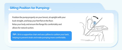MAOYYE Hands-Free Breast Pump MY382, Wearable Electric Pump with 4 Modes, 12 Levels and Flange Adapters, Pink or White Single and Double Options