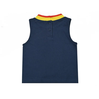 Striped Collar Kids Matching Outfits with Bee Motifs, Boys Shirts, Girls Dress and Top-Skirt Sets, Baby Top-and-Shorts Options for Sibling Photos